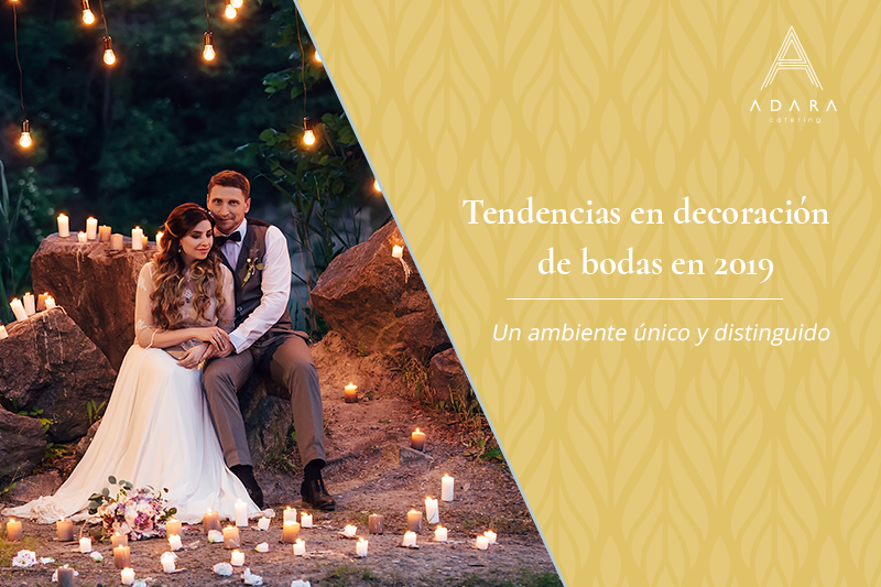 Tendencias en decoración de bodas