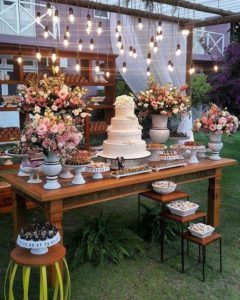 Mesa de dulces boda jardín Mesa de dulces boda jardin