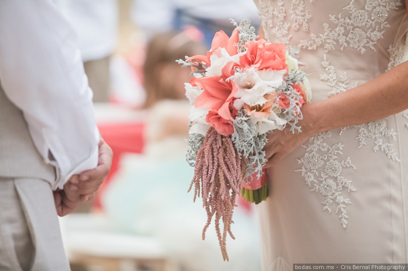 Damas de honor Living Coral